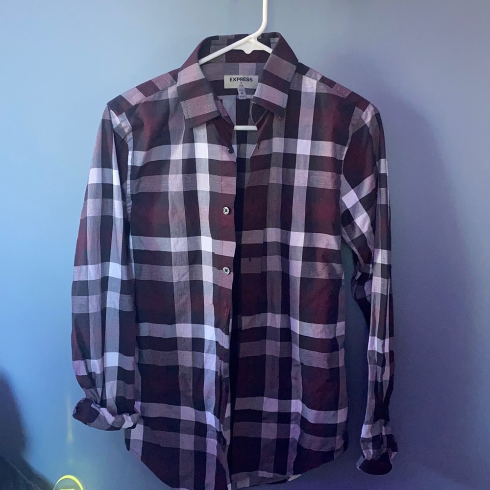 Men’s Express slim fit dress shirt